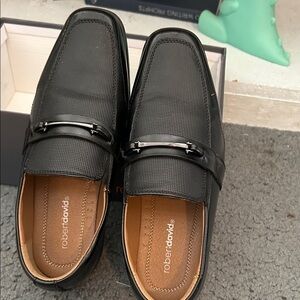 Black Men's Slip-On Loafers